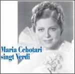 Maria Cebotari Singt Verdi