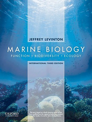 Marine Biology: International Edition: Function, Biodiversity, Ecology - Levinton, Jeffrey S.