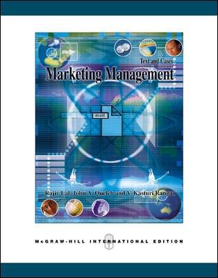 Marketing Management Text and Cases - Lal, Rajiv, and Quelch, John, and Rangan, V Kasturi