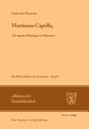 Martianus Capella, ?De Nuptiis Philologiae Et Mercurii