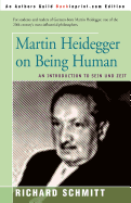 Martin Heidegger on Being Human: An Introduction to Sein Und Zeit