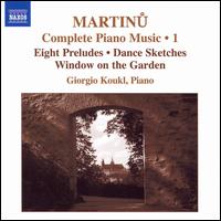 Martinu: Complete Piano Music - Giorgio Koukl (piano)