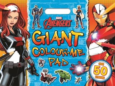 Marvel Avengers: Giant Colour-Me Pad - Marvel Entertainment International Ltd