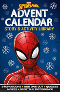 Marvel Spider-Man: 5-In-1 Advent Calendar: Story & Activity Library with 24 Books to Open Every Day Leading Up to Christmas