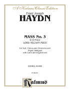 Mass No. 3 in D Minor (Lord Nelson or Imperial): Satb with Satb Soli (Orch.) (Latin, English Language Edition)
