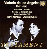 Massenet: Manon - Carol Smith (contralto); Henri Legay (vocals); Jean Borthayre (vocals); Jean Vieuille (vocals); Liliane Berton (vocals);...
