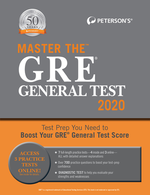 Master the GRE General Test 2020 - Peterson's
