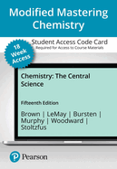 Mastering Chemistry With Pearson Etext Access Code (18 Weeks) for Chemistry: the Central Science
