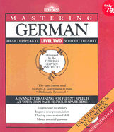Mastering German Level 2 (Book with 12 Cassettes): Hear It, Speak It, Write It, Read It