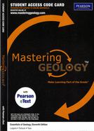 Masteringgeology With Pearson Etext-Valuepack Access Card-for Essentials of Geology (Me Component)