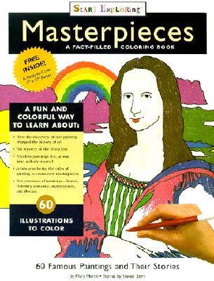Masterpieces: A Fact-Filled Coloring Book - Zorn, Steven, and Martin, Mary