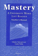 Mastery: A University Word List Reader