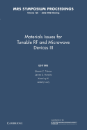 Materials Issues for Tunable RF and Microwave Devices III: Volume 720
