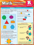 Math Common Core For Kindergarten