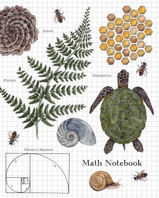 Math Notebook: 1/2 Inch Squares Graph Paper Composition Notebook for Students - Cantrell, Alice M