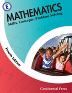 Math Workbooks: Mathematics: Skills, Concepts, Problem Solving, Level E-5th Grade - Continental Press