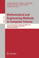 Mathematical and Engineering Methods in Computer Science: 8th International Doctoral Workshop, MEMICS 2012, Znojmo, Czech Republic, October 25-28, 2012, Revised Selected Papers