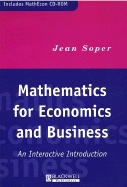 Mathematics for Economics and Business - Soper, Jean