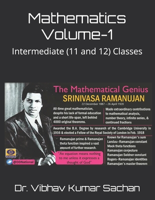 Mathematics Volume-1: Intermediate (11 and 12) Classes - Kumar Sachan, Vibhav, Dr.