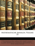 Mathematische Annalen, Volume 22