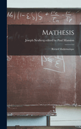 Mathesis: Recueil Mathmatique