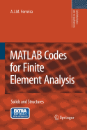 MATLAB Codes for Finite Element Analysis: Solids and Structures
