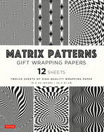 Matrix Patterns Gift Wrapping Papers - 12 Sheets: 18 X 24 Inch (45 X 61 CM) Wrapping Paper