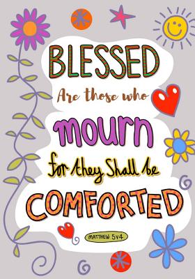 Matthew 5: 4 Blessed Are Those Who Mourn, For They Shall Be Comforted: 7x10 Ruled/Lined Blank Jurnal, Great Gifts for Catechumen, Great Gifts for Comfort - Moss, Marie