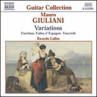 Mauro Giuliani: Variations - Ricardo Galln (guitar)