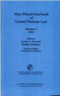 Max Planck Yearbook of United Nations Law, Volume 5 (2001)