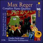 Max Reger: Complete Piano Quartets - Claudius Tanski (piano); Mannheim String Quartet