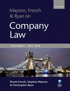 Mayson, French & Ryan on Company Law,  2015-2016