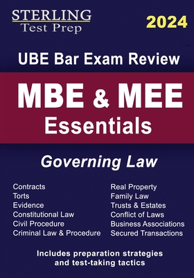 MBE & MEE Essentials: Governing Law for UBE Bar Exam Review - Test Prep, Sterling