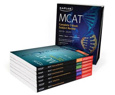 MCAT Complete 7-Book Subject Review 2019-2020: Online + Book + 3 Practice Tests - Kaplan Test Prep