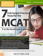 MCAT Practice Test Book: Practice, Review, Learn, and Practice Again