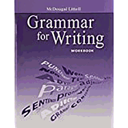 McDougal Littell Literature: Grammar for Writing Workbook Grade 12 British Literature