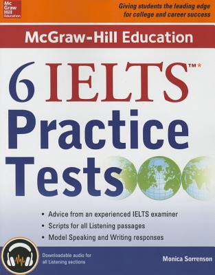 McGraw-Hill Education 6 Ielts Practice Tests with Audio - Sorrenson, Monica