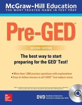 McGraw-Hill Education Pre-GED with DVD, Second Edition - McGraw Hill