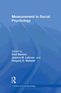 Measurement in Social Psychology