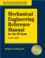Mechanical Engineering Reference Manual: for the PE exam