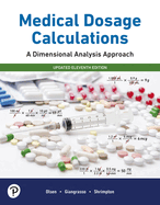 Medical Dosage Calculations: A Dimensional Analysis Approach, 2022 Update