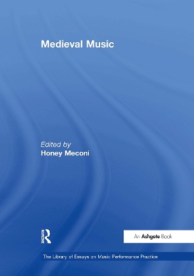 Medieval Music - Meconi, Honey (Editor)