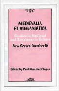 Medievalia Et Humanistica, No. 16