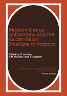 Medium-Energy Antiprotons and the Quark--Gluon Structure of Hadrons