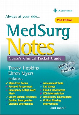 Medsurg Notes: Nurse's Clinical Pocket Guide - Hopkins, Tracey, RN, Bsn