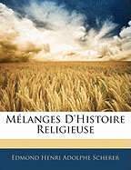 Melanges D'Histoire Religieuse