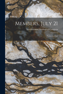 Members, July 21 [microform]: Numerical List
