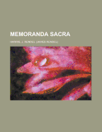 Memoranda Sacra