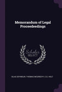 Memorandum of Legal Proceedeedings