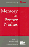 Memory for Proper Names: A Special Issue of Memory